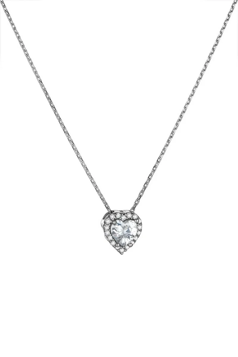 Κολιέ Ασημένιο Glam Heart