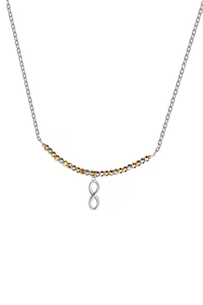 Κολιέ Ασημένιο Άπειρο