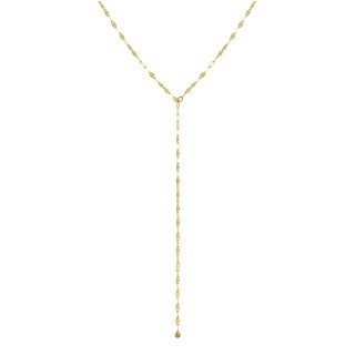 Κολιέ Χρυσό 14Κ SeeK for Gold Shiny Trouble Small V