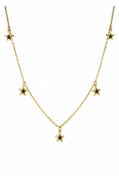 Κολιέ Χρυσό 14Κ Full Stars