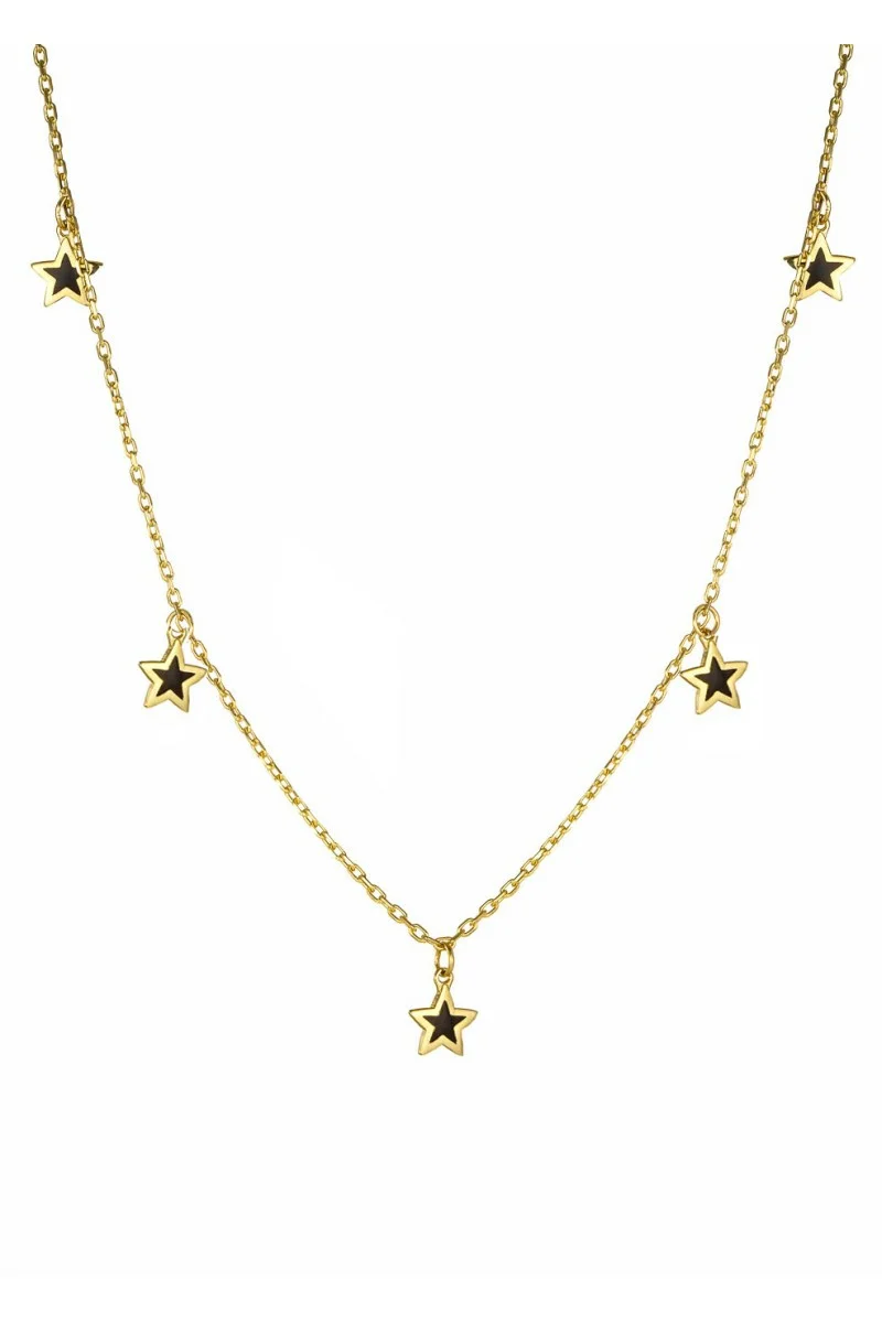 Κολιέ Χρυσό 14Κ Full Stars