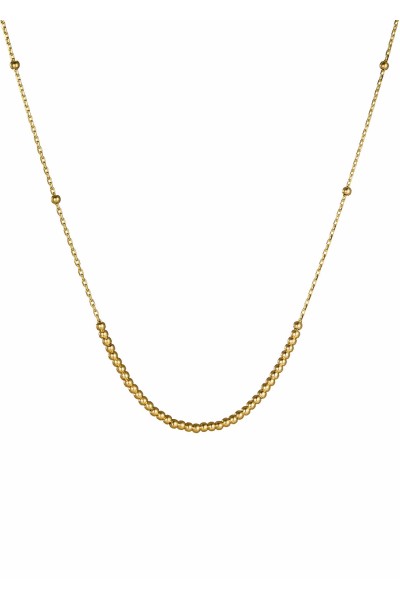 Κολιέ Χρυσό 14Κ Bead It Shine Tiny