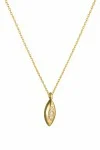 Κολιέ Χρυσό 14Κ Oval Drop
