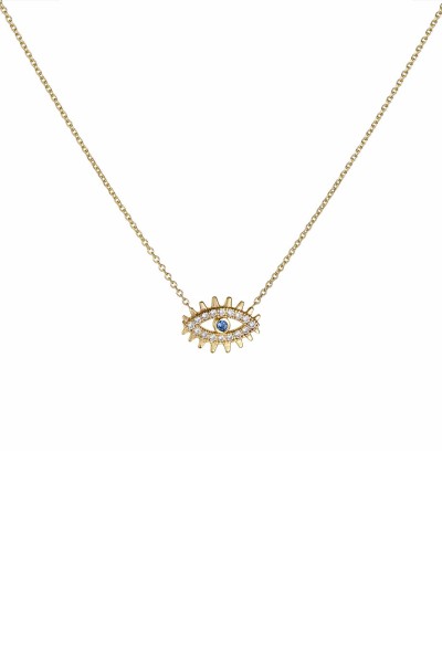 Κολιέ Χρυσό 9Κ Osiris Eye