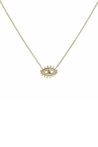 Κολιέ Χρυσό 9Κ Osiris Eye