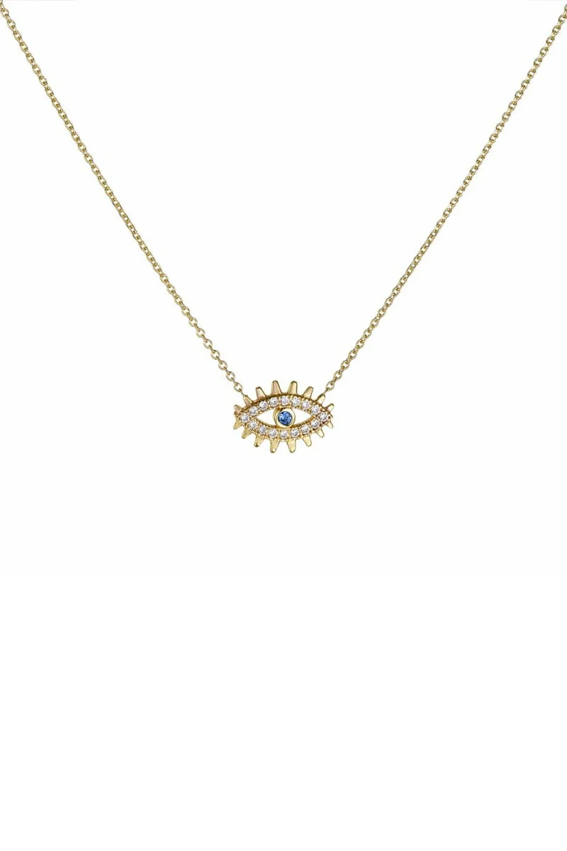 Κολιέ Χρυσό 9Κ Osiris Eye