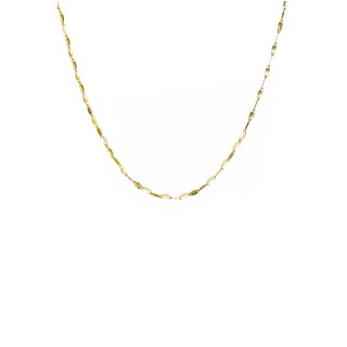 Κολιέ Χρυσό 14Κ SeeK for Gold Shiny Trouble Oval 45cm