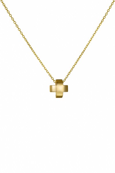 Κολιέ Χρυσό 14Κ Σταυρός