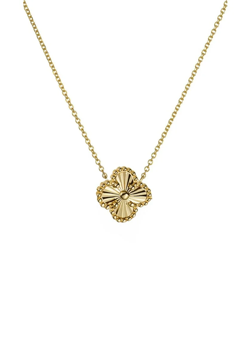 Κολιέ Χρυσό 14Κ Flower Big Dolce Vita
