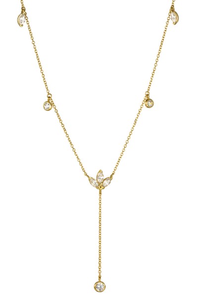 Κολιέ Χρυσό 14Κ Glam Drops