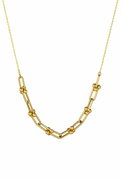 Κολιέ Χρυσό 14Κ Bond