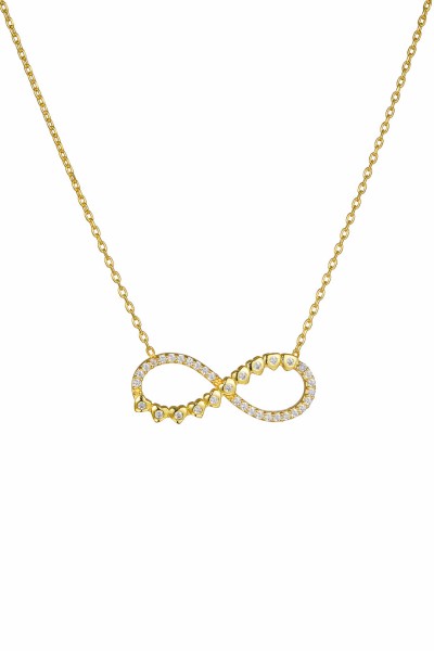 Κολιέ Ασημένιο Άπειρο