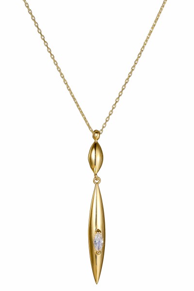 Κολιέ Χρυσό 14Κ Drop Line