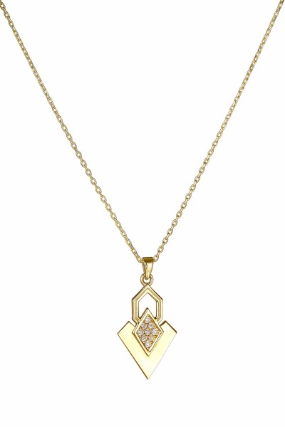 Κολιέ Χρυσό 14Κ Aztec Shine