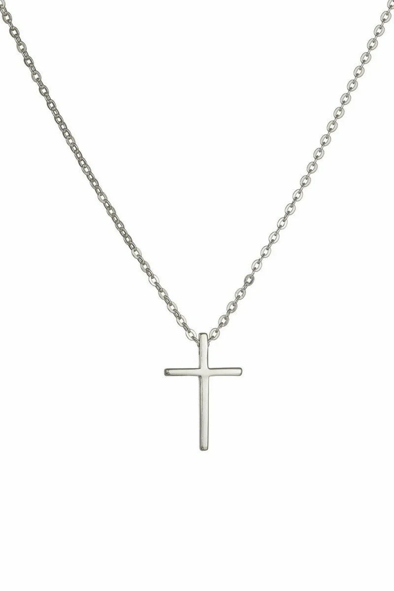 Κολιέ Ασημένιο Cross