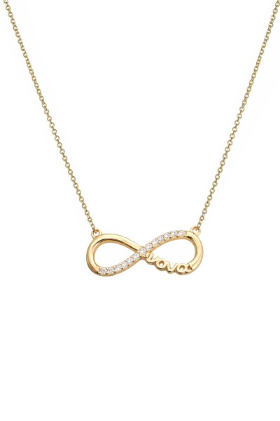 Κολιέ Χρυσό 9Κ Νονά Infinity