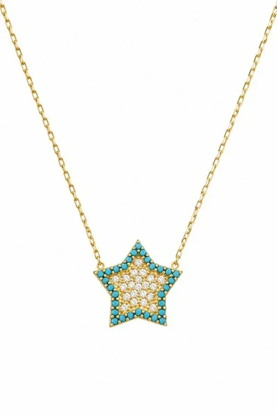 Κολιέ Ασημένιο Star Light