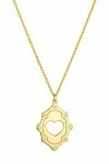 SeeK for Gold Κολιέ Χρυσό 9Κ Label Heart