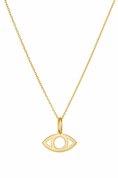 SeeK for Gold Κολιέ Χρυσό 9Κ Shiny Eye