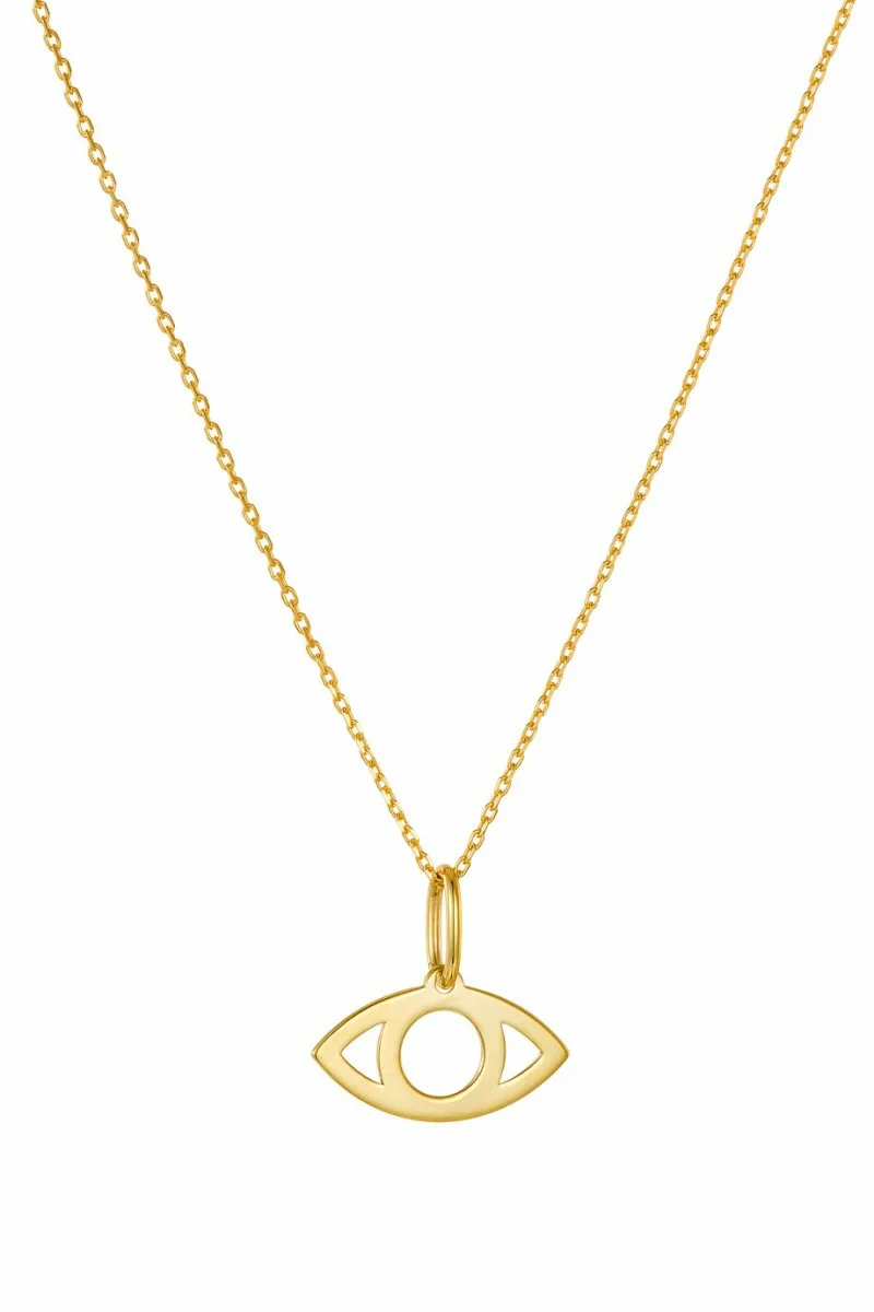 SeeK for Gold Κολιέ Χρυσό 9Κ Shiny Eye