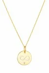 SeeK for Gold Κολιέ Χρυσό 9Κ Infinity Dot