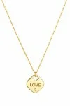 SeeK for Gold Κολιέ Χρυσό 9Κ Love Dot