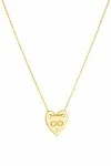 SeeK for Gold Κολιέ Χρυσό 9Κ Infinity Love