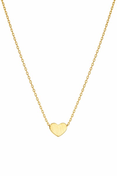 SeeK for Gold Κολιέ Χρυσό 9Κ Mattee Heart