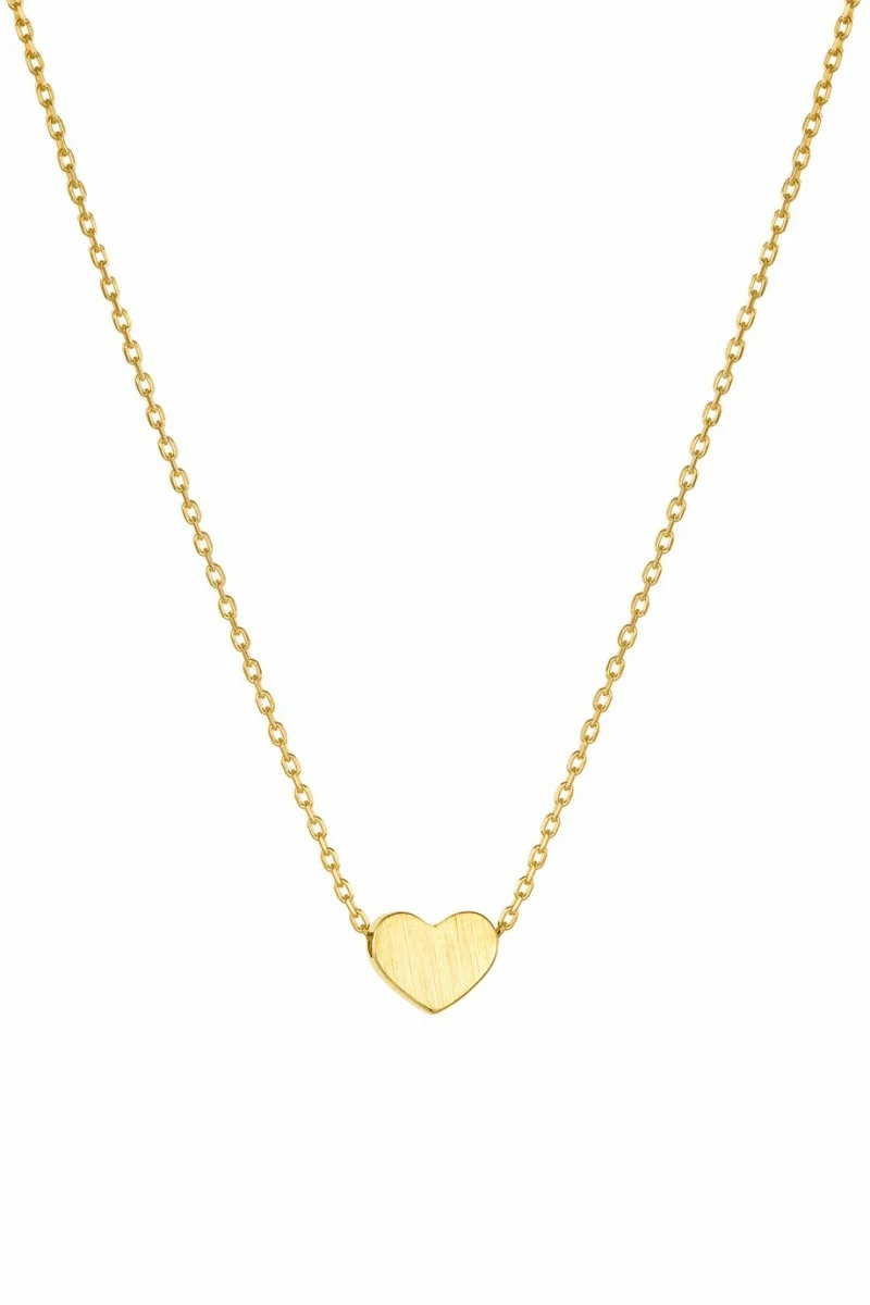 SeeK for Gold Κολιέ Χρυσό 9Κ Mattee Heart