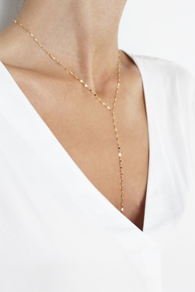 Κολιέ Χρυσό 14Κ SeeK for Gold Shiny Trouble V