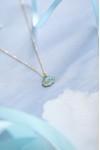 Κολιέ Χρυσό 9Κ Baby Blue