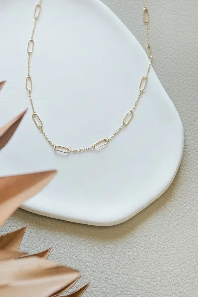 Κολιέ Χρυσό 14Κ Blogger Style 6452