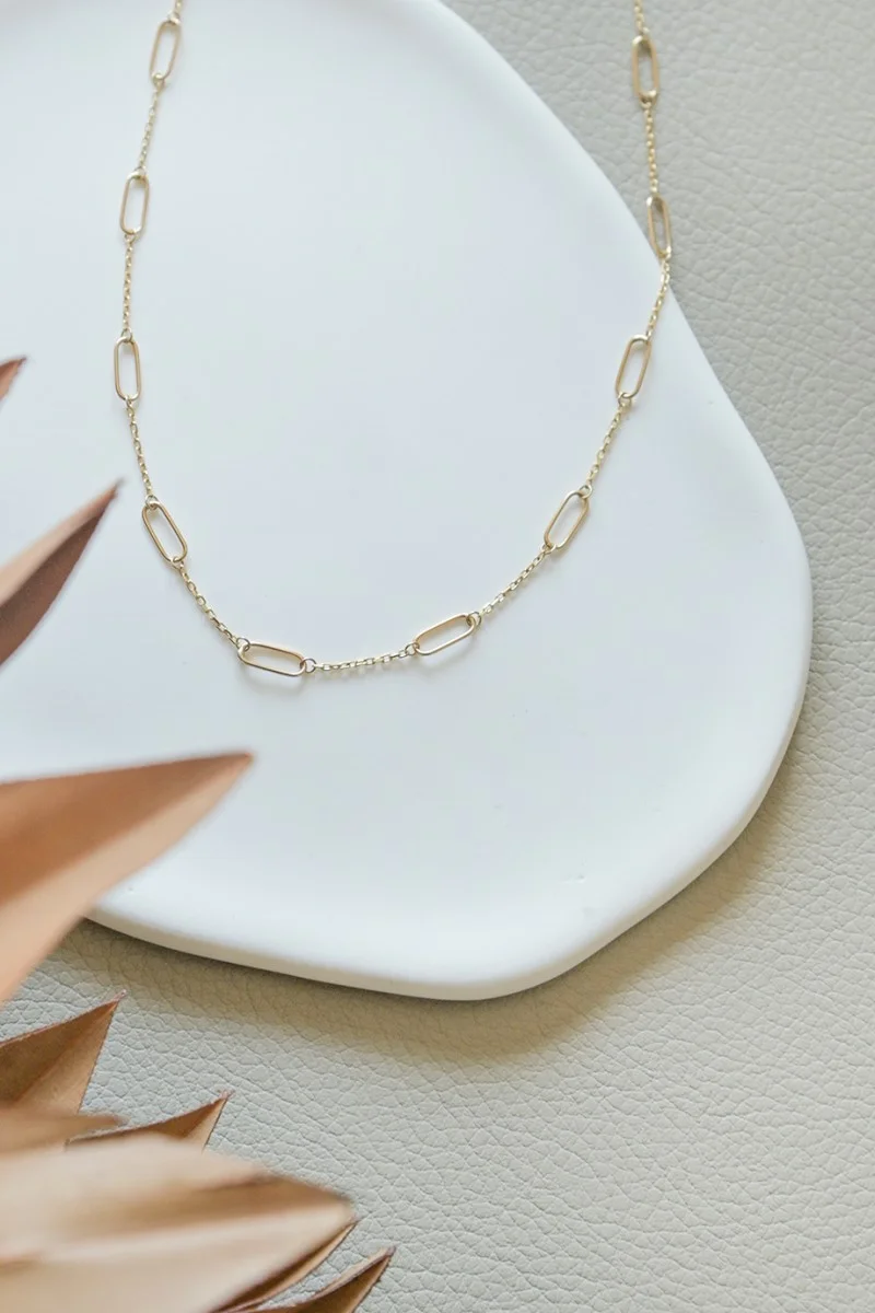 Κολιέ Χρυσό 14Κ Blogger Style 6452