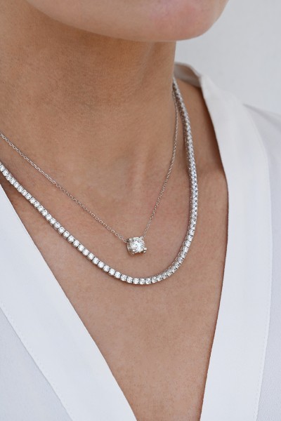 Κολιέ Ασήμι Ριβιέρα Delight 3mm