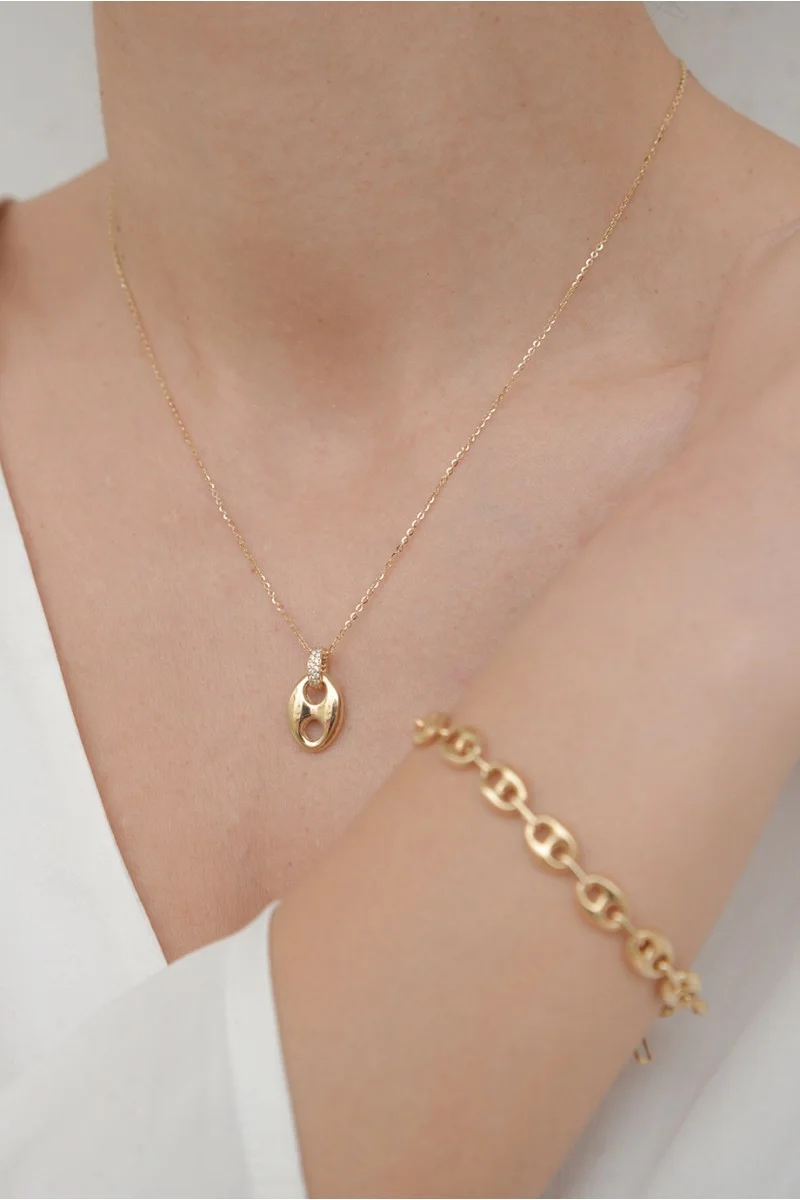 Κολιέ Χρυσό 14Κ Chic Knot