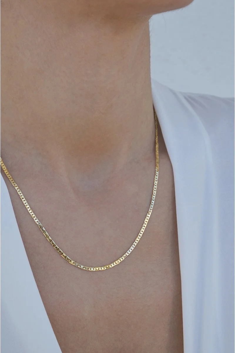 Κολιέ Χρυσό 14Κ Theta Chain Elite 50cm