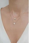 Κολιέ Ασημένιο Glam Simple
