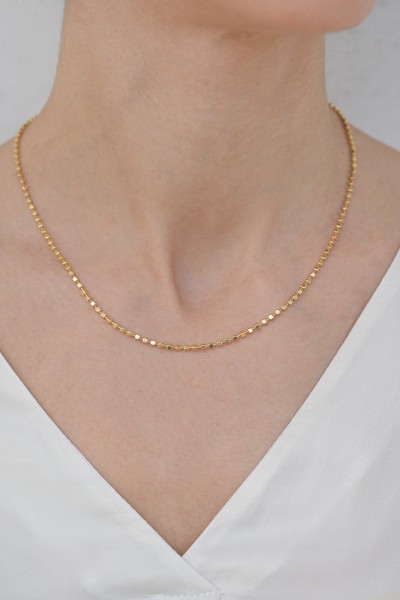 Κολιέ Ασημένιο Beads