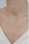Κολιέ Ασημένιο Glam Heart
