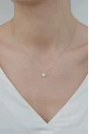 Κολιέ Ασημένιο Glam Heart