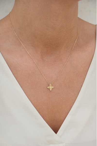 Κολιέ Χρυσό 14Κ Dolce Vita Star
