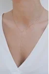 Κολιέ Χρυσό 14Κ SeeK for Gold Shiny Trouble Small V