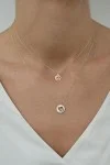 Κολιέ Χρυσό 9Κ Dot Heart