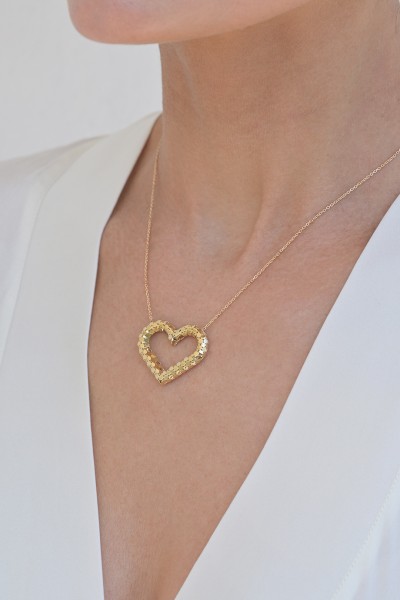 Κολιέ Χρυσό 14Κ Dolce Vita Heart