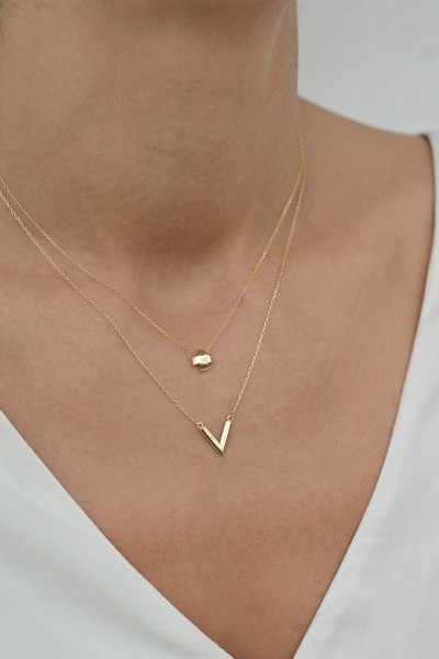 Κολιέ Χρυσό 14Κ Σταυρός