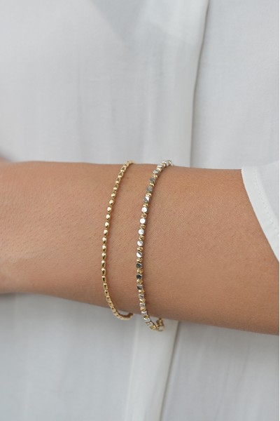 Βραχιόλι Χρυσό 14Κ Double Dolce Vita Elite