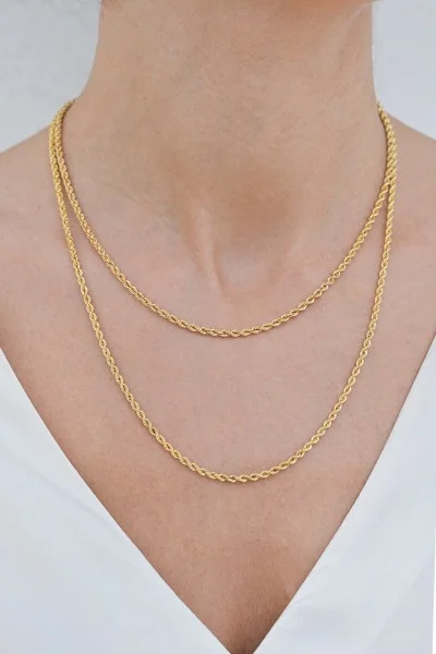 Κολιέ Χρυσό 14Κ Yellow Trouble Elite