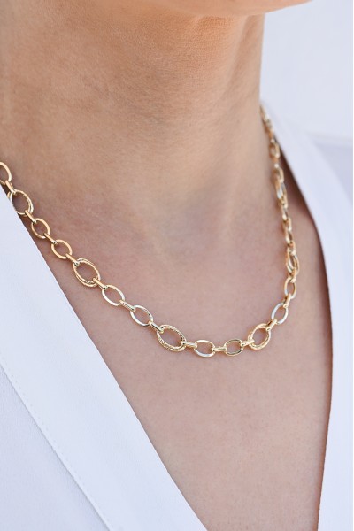 Κολιέ Χρυσό 14Κ Blogger Style Elite