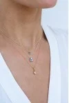 Κολιέ Χρυσό 9Κ Blue Drop