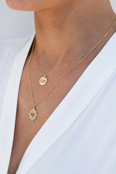 SeeK for Gold Κολιέ Χρυσό 9Κ Infinity Dot